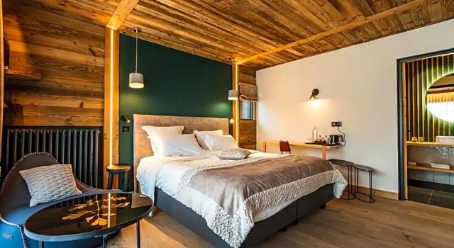 Номер Deluxe Chalet-Hôtel La Marmotte, La Tapiaz & SPA, The Originals Relais