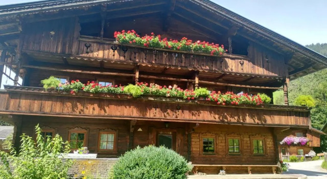 Апартаменты Wörglerhofs Hüttenapartments mit Kachelofen Farm Stay