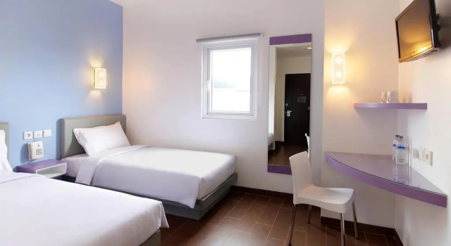 Standard Twin room Amaris Hotel Pemuda Semarang