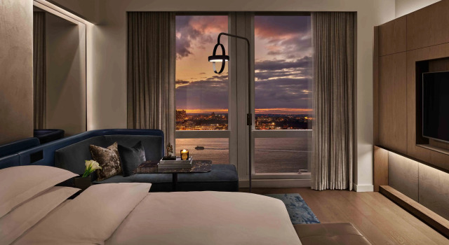 Двухместный люкс Deluxe c 1 комнатой с видом на реку Equinox Hotel New York