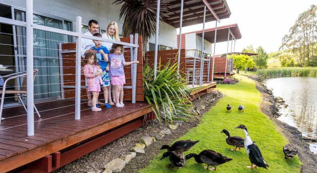 Апартаменты Premium с 2 комнатами с балконом Tall Timbers Tasmania