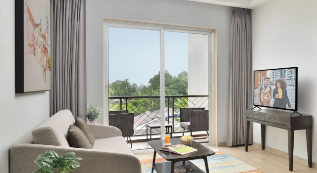 Номер Executive с 2 комнатами с балконом Citadines Arpora Nagoa Goa