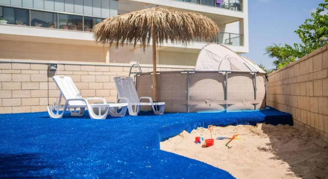 Апартаменты Deluxe AchzivBeach Apartment in Nahariya