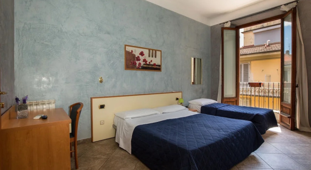 Трёхместный номер Classic Hotel Angelica Firenze