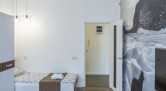 Lux Apartment on Sedova 65a, Boek Appartement Hotels in Irkoetsk met parkeren, Parkeren