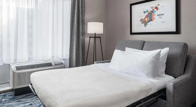 Двухместный люкс Homewood Suites by Hilton Boston Woburn