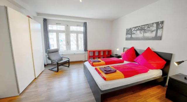 Апартаменты c 1 комнатой с балконом HITrental Oerlikon Apartments