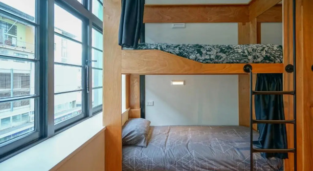 Кровать в общем номере The Marion Hostel