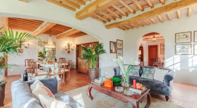 Villa Drago in Orentano, Reserva ahora Villa Orentano Toscana