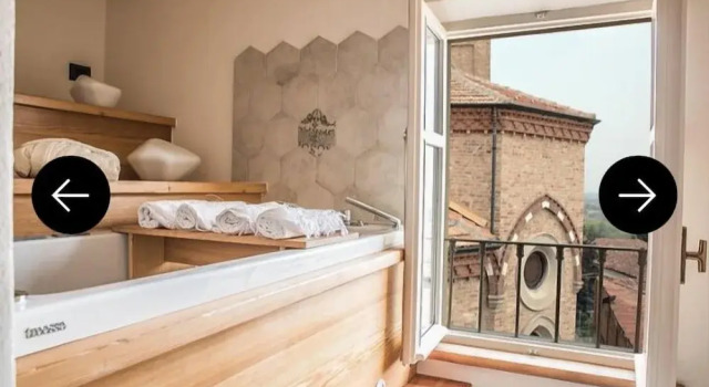 Suite De lujo con balcón y con vista al terreno B&b Antico Tralcio