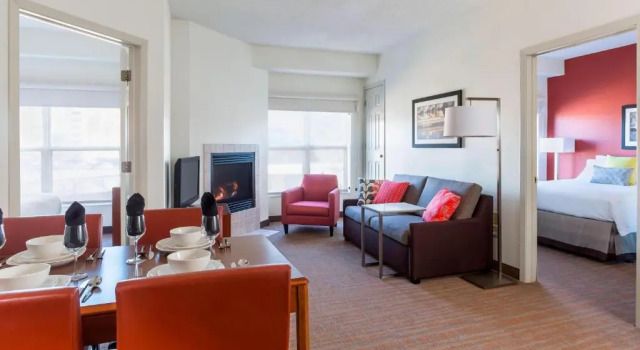 Люкс с 2 комнатами Residence Inn by Marriott Bloomington by Mall of America