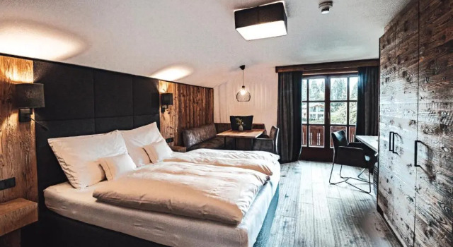 Полулюкс с видом на сад Farmhotel & Chalets Grosslehen