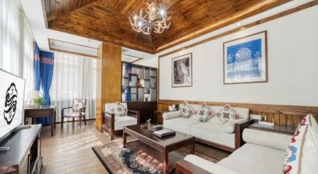 Люкс Deluxe Yangguang Gudi Hotel