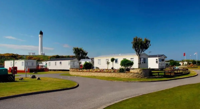 Шале Taids Retreat Silversands Cove beach lossiemouth