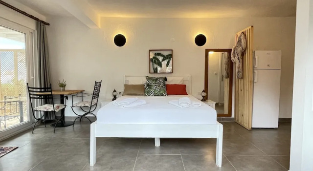 Студия Цокольный этаж Kaktus Beach Apart