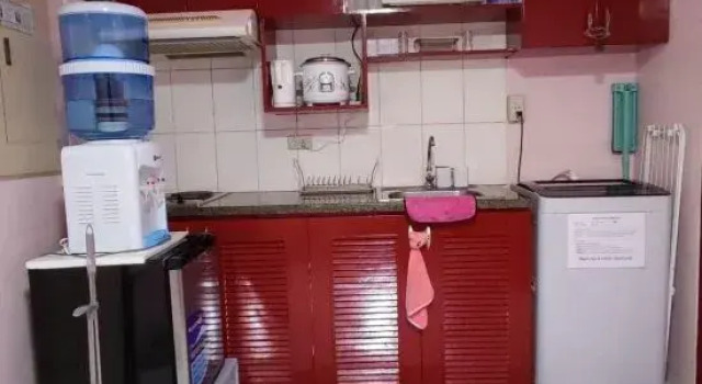"Budget - No Frills" One Bedroom Condo near Manila Airport With Kitchen. Ideal for transient. 10K