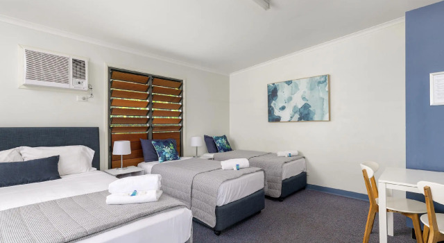 Студия Tin Can Bays Sleepy Lagoon Motel