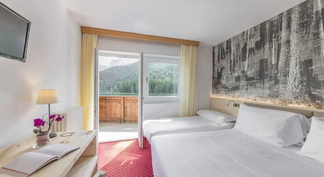 Двухместный номер Superior с балконом Hotel Sorapiss