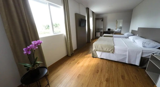 Трёхместный номер Deluxe Tri Hotel São João Batista
