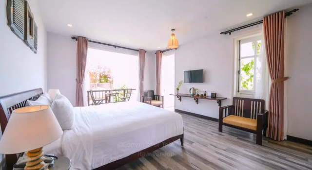 Двухместный номер Deluxe с видом на сад Ancient Garden Boutique Hoi An