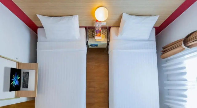 Standard Twin room Monoloog Hotel Solo