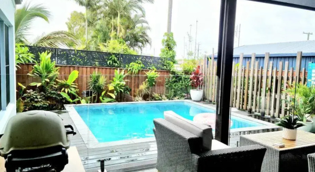 Beachside Tropical Oasis with Pool 4 Bed / 3 Bath, Reserva ahora Hotel Battery Hill Queensland