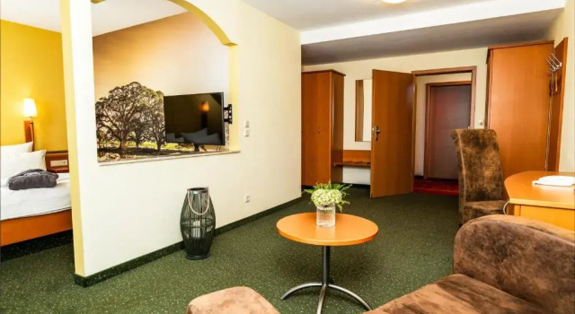 Двухместный номер Standard Hotel Am Kurhaus mit erstem Ayurveda Center Sachsens - direkt am Gesundheitsbad ACTINON & Kurpark