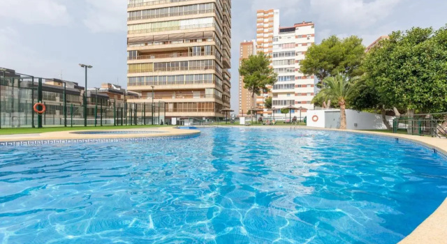 Torre Benipark 13c primera linea playa Poniente