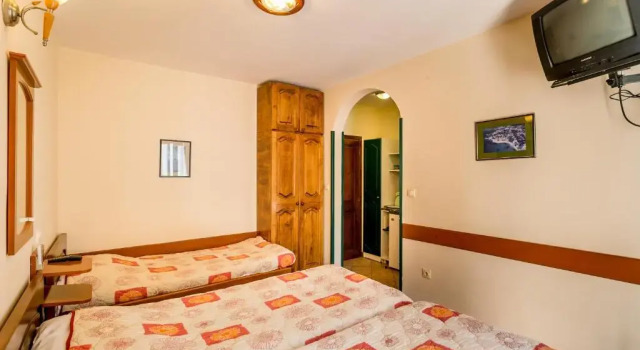 Студия с балконом Apartments Maslina