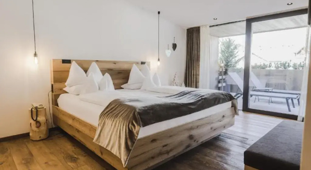 Люкс с видом на горы Hotel Chalet S