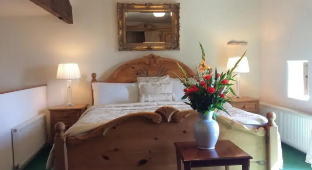 Deluxe dobbelt værelse med altan Bretton Cottage