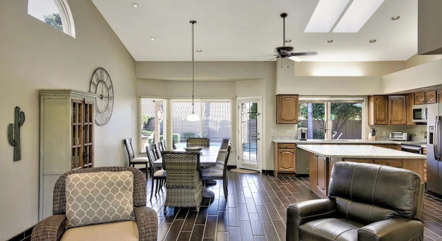 Spacious Getaway w/ Private Pool & Backyard Oasis home