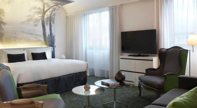 Двухместный полулюкс Renaissance Paris Nobel Tour Eiffel Hotel