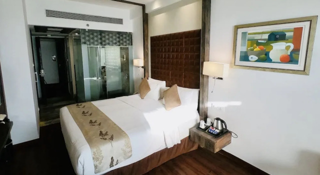 Двухместный номер Deluxe с балконом и с видом на город Regenta Central Hotel & Convention Nagpur