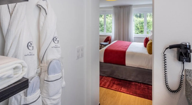Двухместный номер Deluxe Hôtel Villa La Florangerie - SPA & Piscine