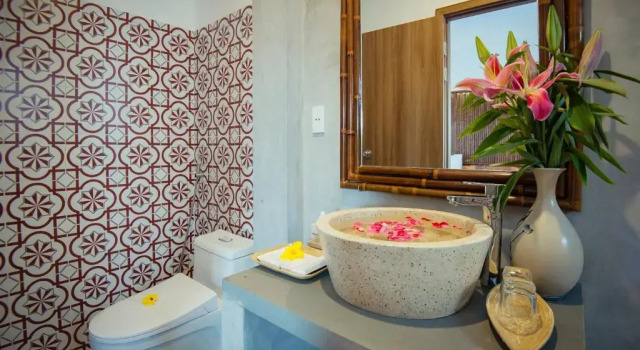 Двухместный номер Deluxe с балконом Hoi An Rustic Villa