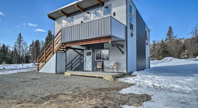 Апартаменты с 2 комнатами с балконом Pet-friendly Duplex w/ Northern Lights Aurora View