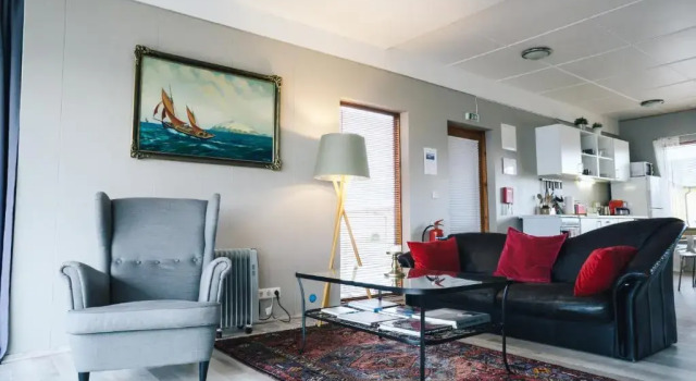 Kleifar: Ocean View Apartment, Prenota Appartamento Hotel a Islanda Occidentale con parcheggio, Parcheggio