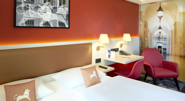 Двухместный номер Standard с видом на внутренний двор Best Western Hotel Leipzig City Center