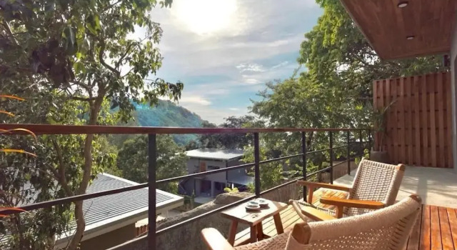 Вилла c 1 комнатой с балконом и с видом на сад yume17 - Sea View pool Villas & 1BD, Studios