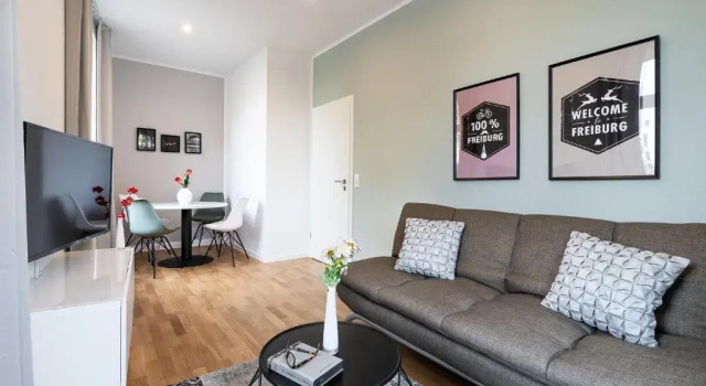 Студия Freiburg Apartments Friedrichring