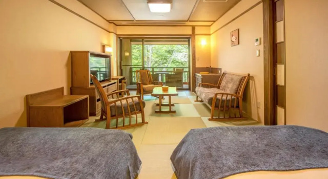 Номер Deluxe Shionoyu Onsen Rengetsu