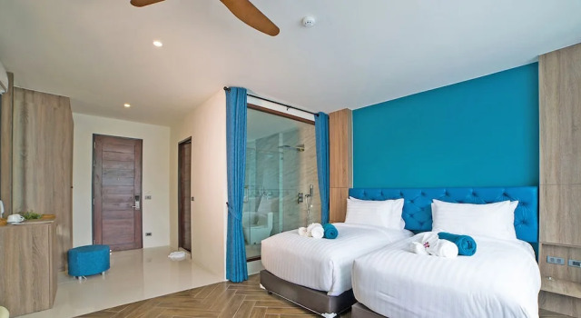 Двухместный номер Deluxe с балконом Oceana Hotel