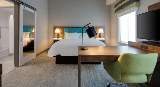 Двухместный люкс Hampton Inn & Suites DIberville Biloxi