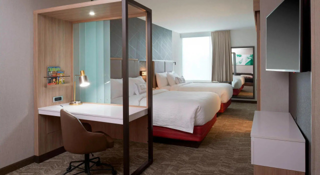 Четырёхместный люкс SpringHill Suites by Marriott East Lansing University Area, Lansing Area