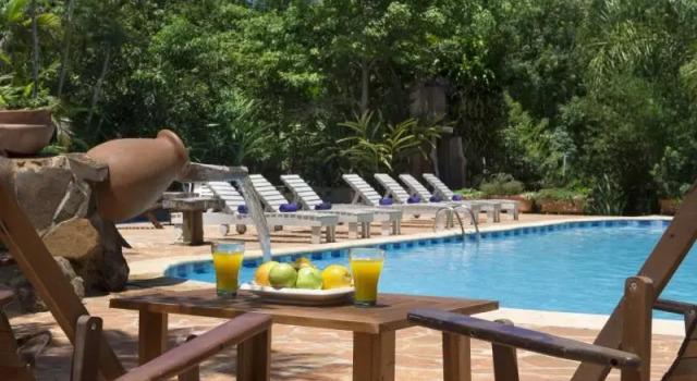 Кровать в общем номере MyHotel Eco Lodge