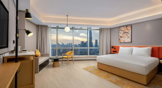 Двухместный номер Guest Hilton Garden Inn Shanghai Lujiazui