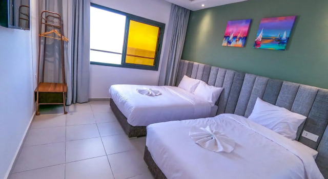 Трёхместный номер Standard с видом на море Hôtel Dakhla Ville