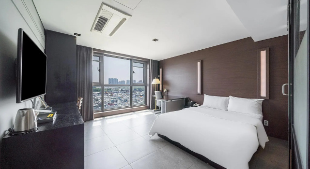 Двухместный номер Deluxe 브라운도트호텔 인천 송도 Browndot Hotel Incheon Songdo