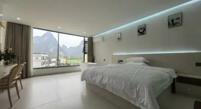 Двухместный семейный люкс Deluxe Daxin Qi River Mountain Retreat Homestay (Mingshi Scenic Area)